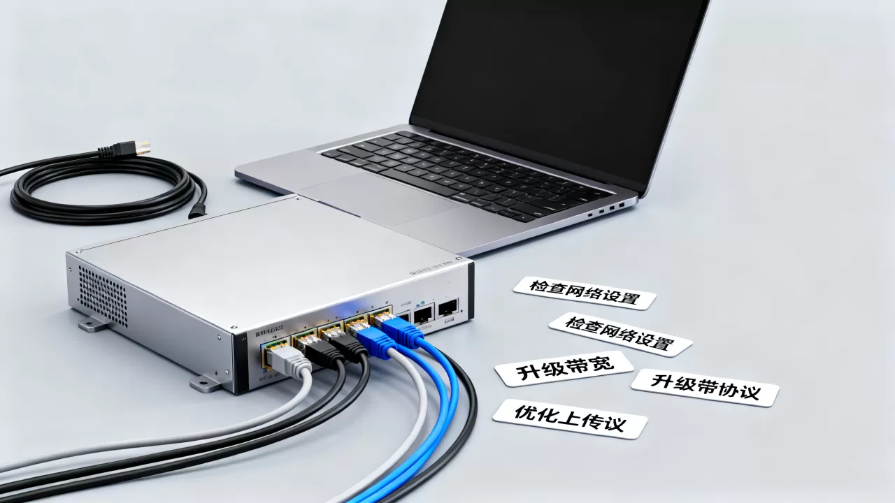 物理机租用上传速度慢怎么解决，有哪些优化方法？