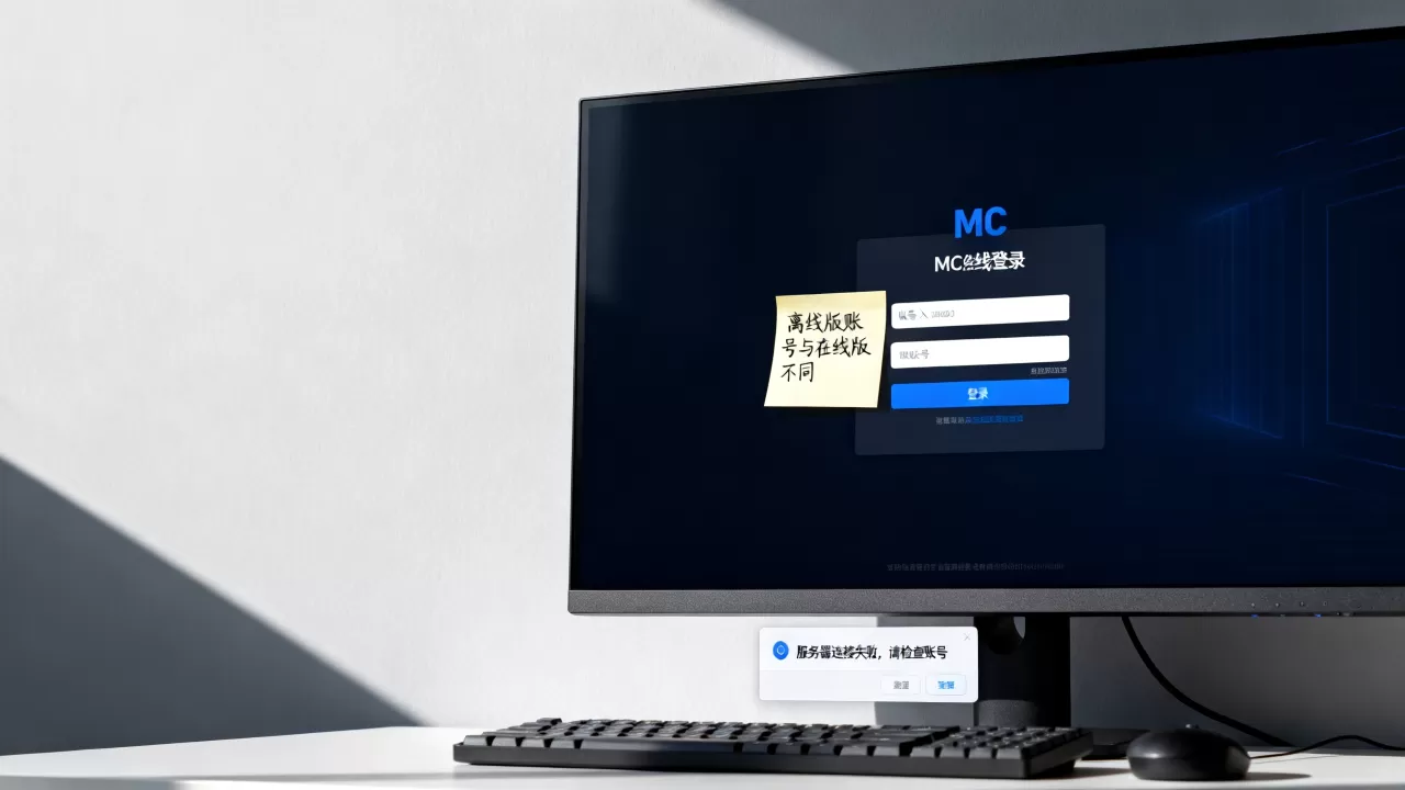 为什么MC离线版进入服务器账号不一样?,怎么办? 为什么MC离线版进入服务器账号不一样?,怎么办?