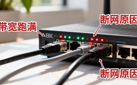 物理机租用带宽跑满会断网吗，原因是什么？