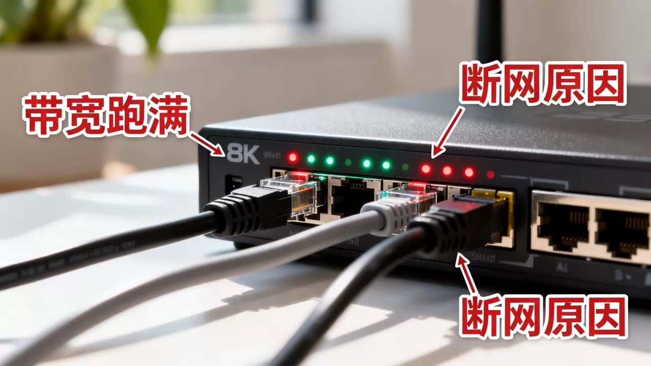 物理机租用带宽跑满会断网吗,原因是什么? 物理机租用带宽跑满会断网吗,原因是什么?