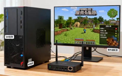 我的世界5m宽带能开多少人的服务器，需要什么配置？