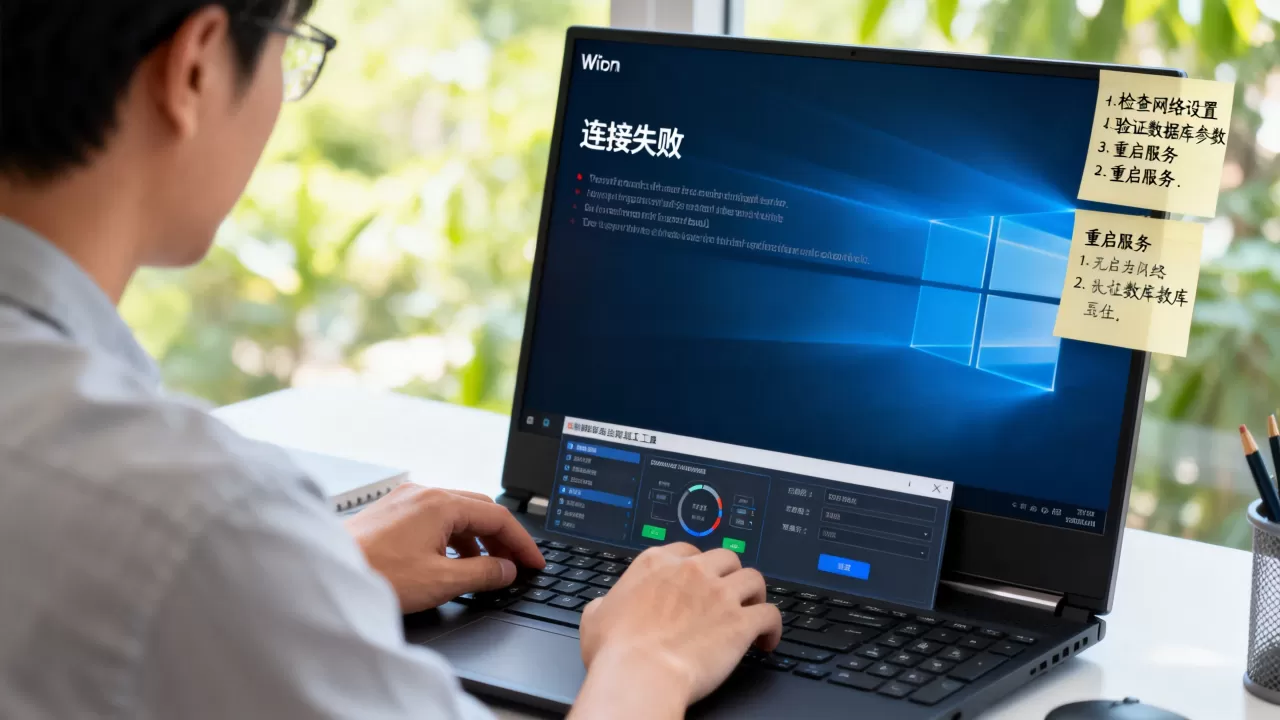 win10连接数据库服务器失败怎么解决？，连接失败原因？