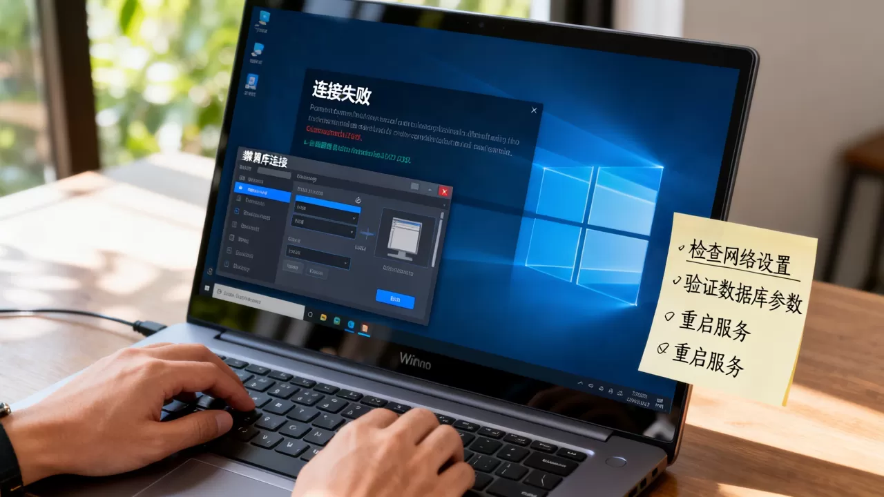 win10连接数据库服务器失败怎么解决？，连接失败原因？