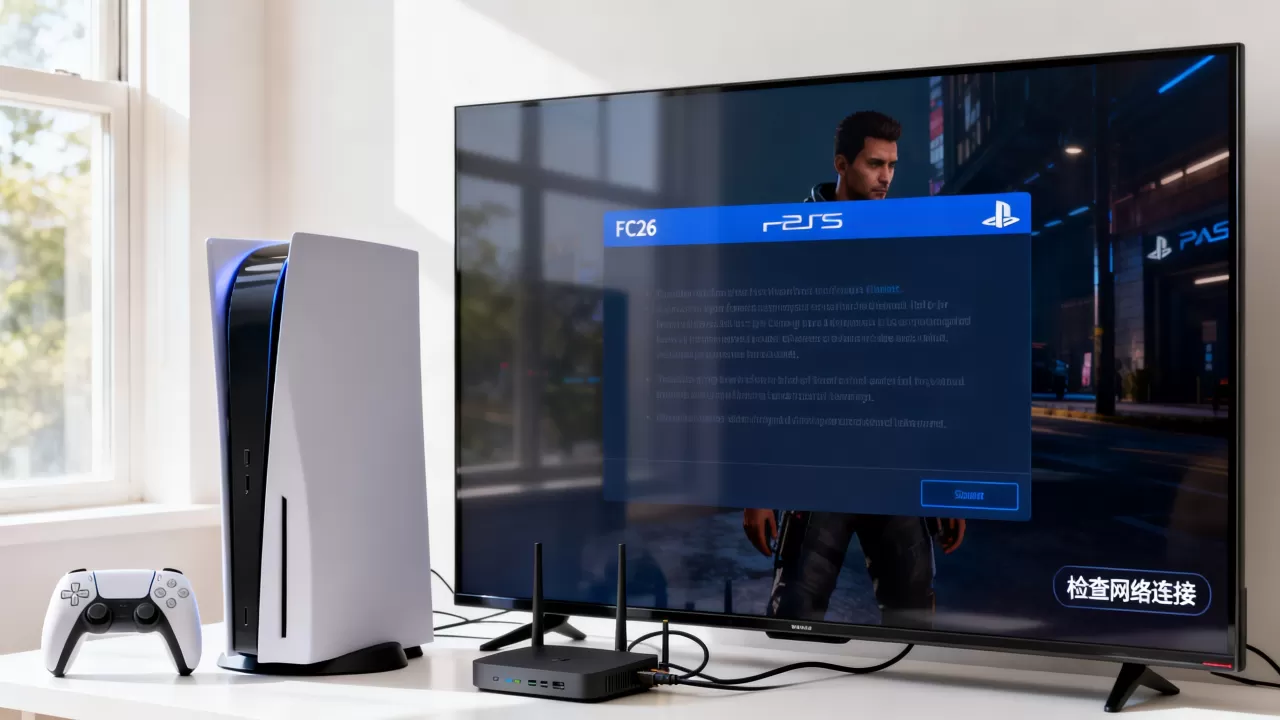 PS5版FC26无法连接EA服务器怎么办?,原因是什么? PS5版FC26无法连接EA服务器怎么办?,原因是什么?