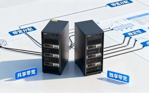 物理机租用共享带宽和独享带宽有什么区别，怎么选