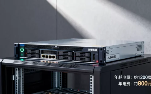 一台2U服务器一年到底用多少电量？，一年电费多少钱？
