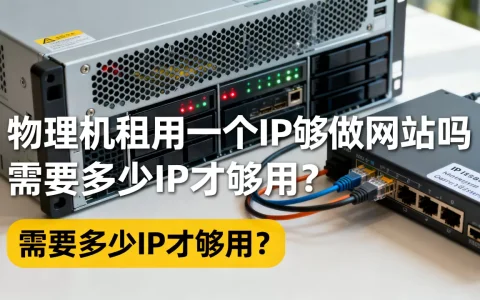 物理机租用一个IP够做网站吗，需要多少IP才够用？