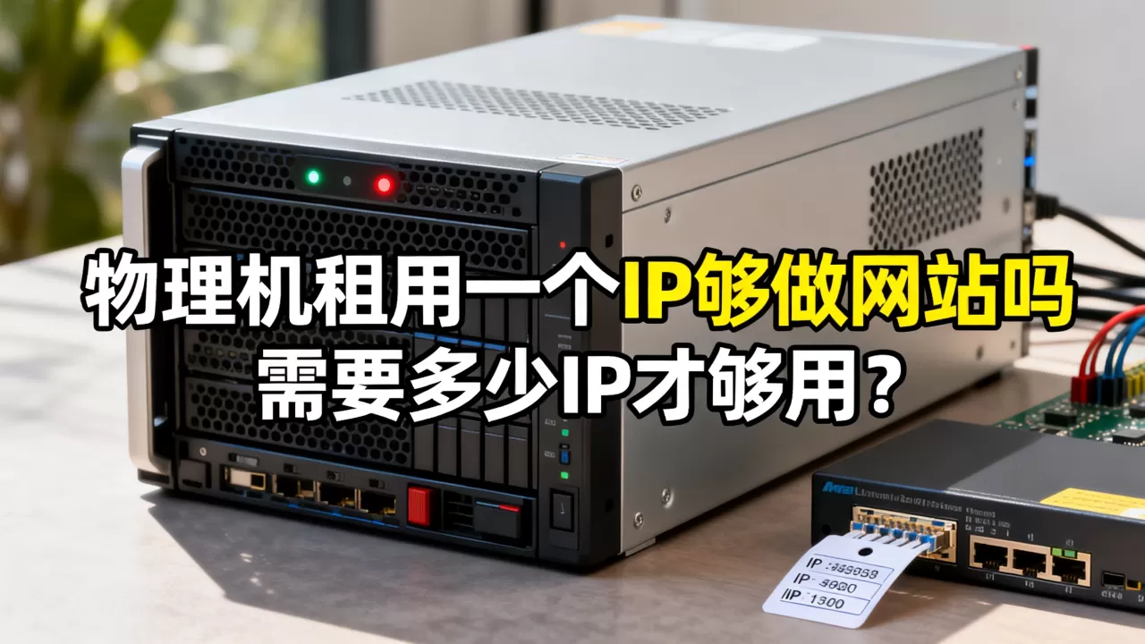 物理机租用一个IP够做网站吗,需要多少IP才够用? 物理机租用一个IP够做网站吗,需要多少IP才够用?