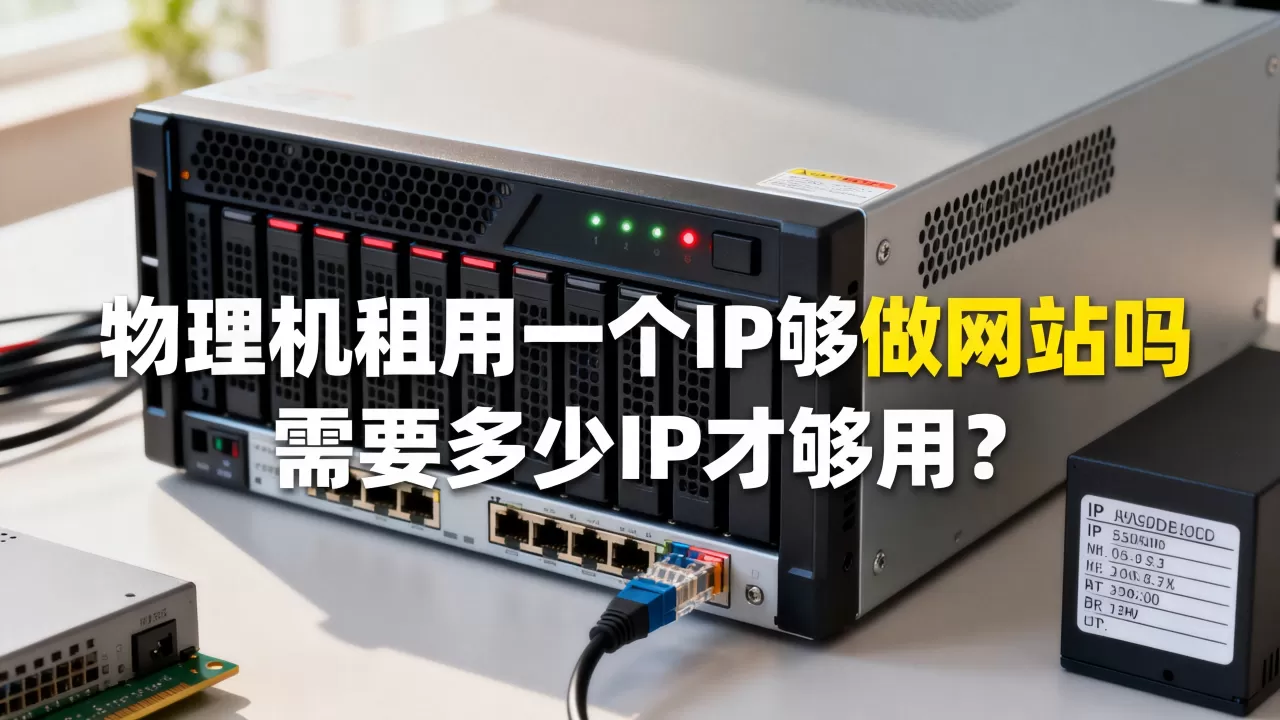 物理机租用一个IP够做网站吗,需要多少IP才够用? 物理机租用一个IP够做网站吗,需要多少IP才够用?