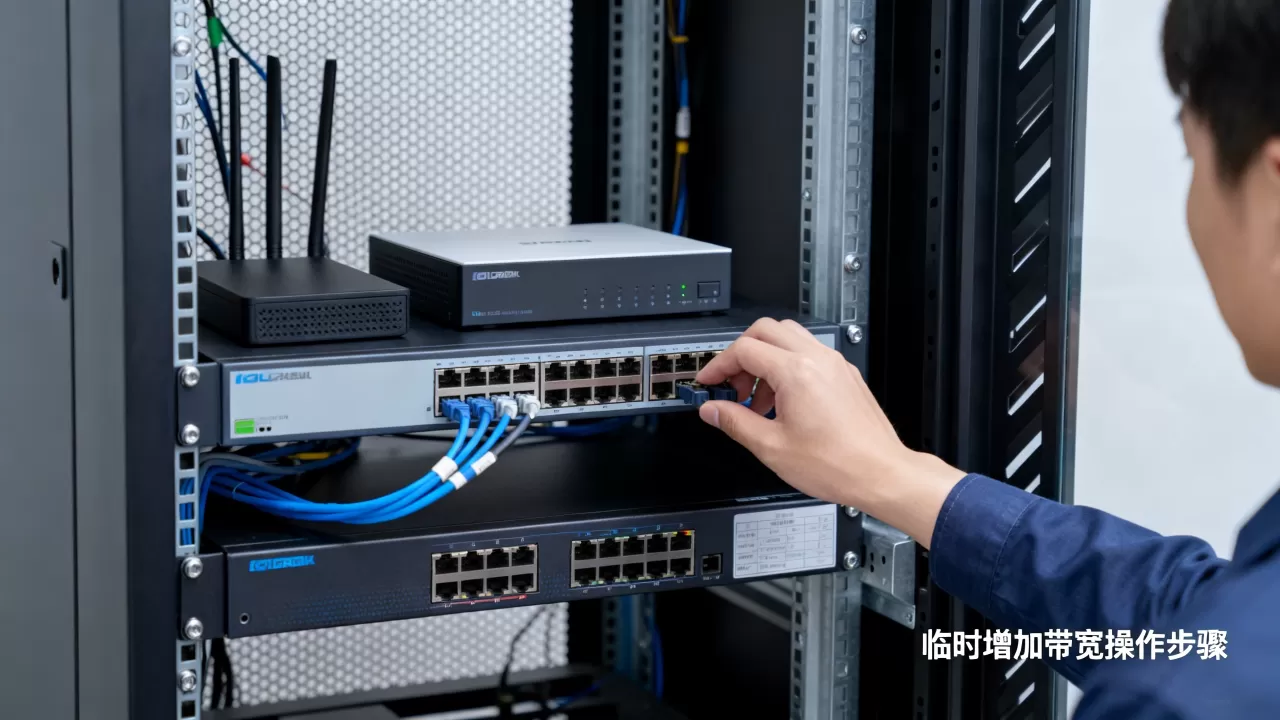 物理机租用带宽不够用能临时增加吗，怎么办？
