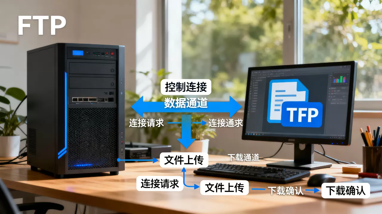 FTP通信原理图的工作原理是什么?,如何实现? FTP通信原理图的工作原理是什么?,如何实现?