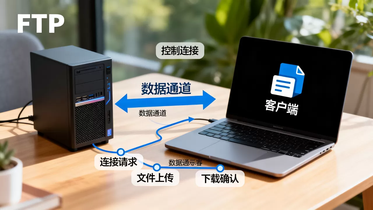 FTP通信原理图的工作原理是什么?,如何实现? FTP通信原理图的工作原理是什么?,如何实现?
