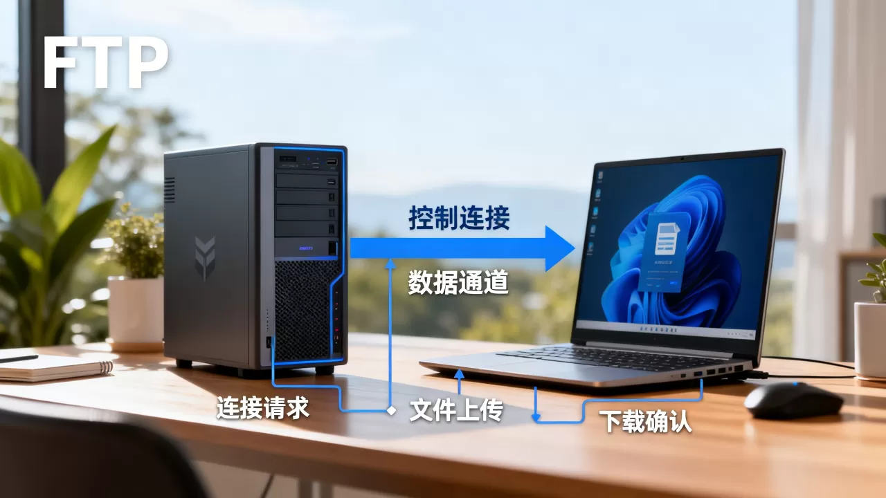 FTP通信原理图的工作原理是什么?,如何实现? FTP通信原理图的工作原理是什么?,如何实现?