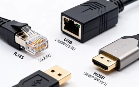 如何快速分辨网络接口？，接口类型有什么区别
