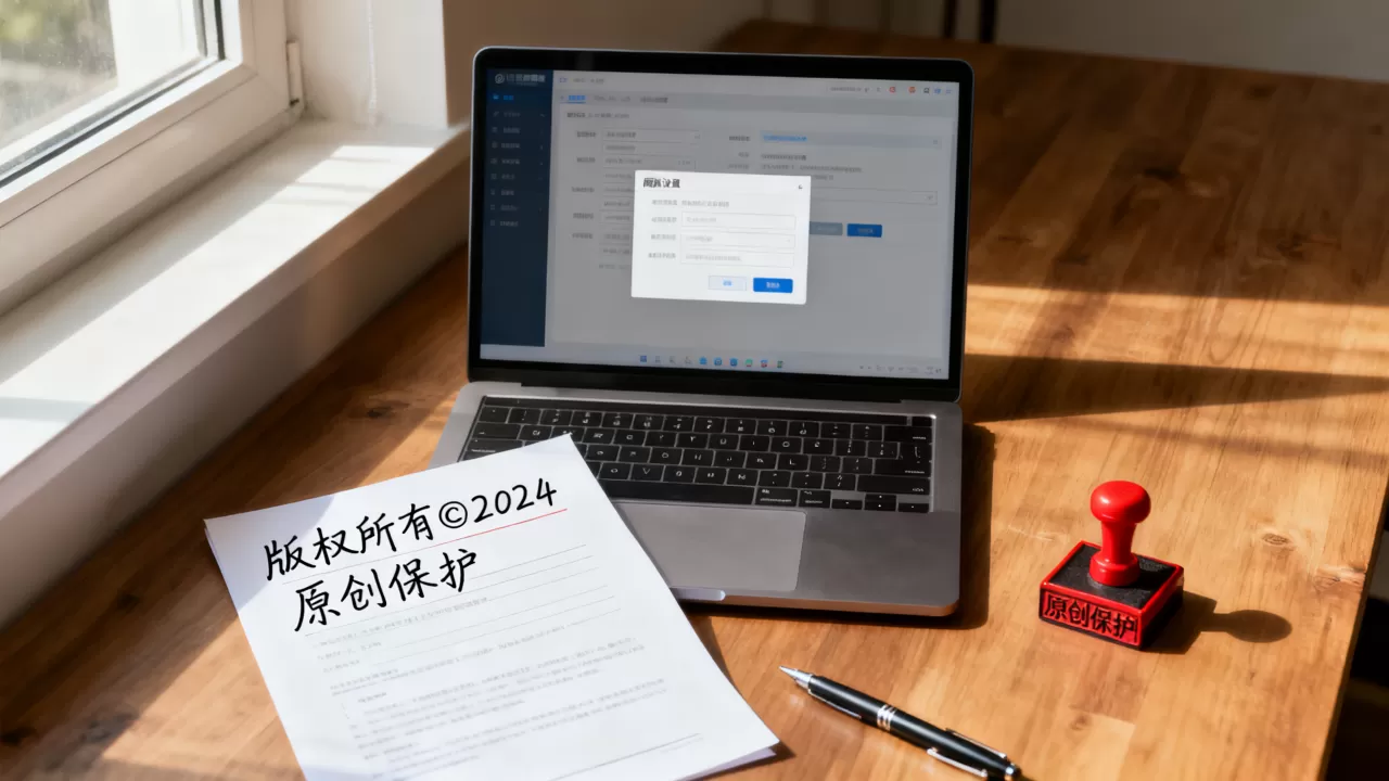 复制网站文章怎么设置版权？，网站版权怎么设置