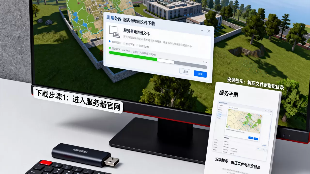 服务器地图文件怎么下载?,怎么安装使用教程 服务器地图文件怎么下载?,怎么安装使用教程