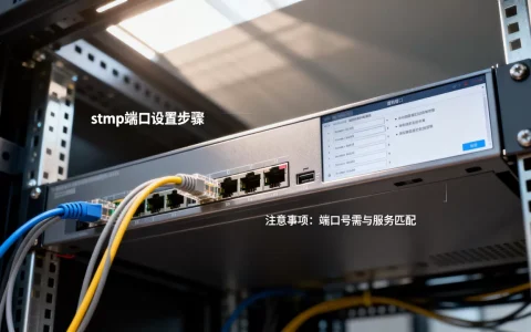 服务器配置stmp端口怎么设置，有哪些注意事项？