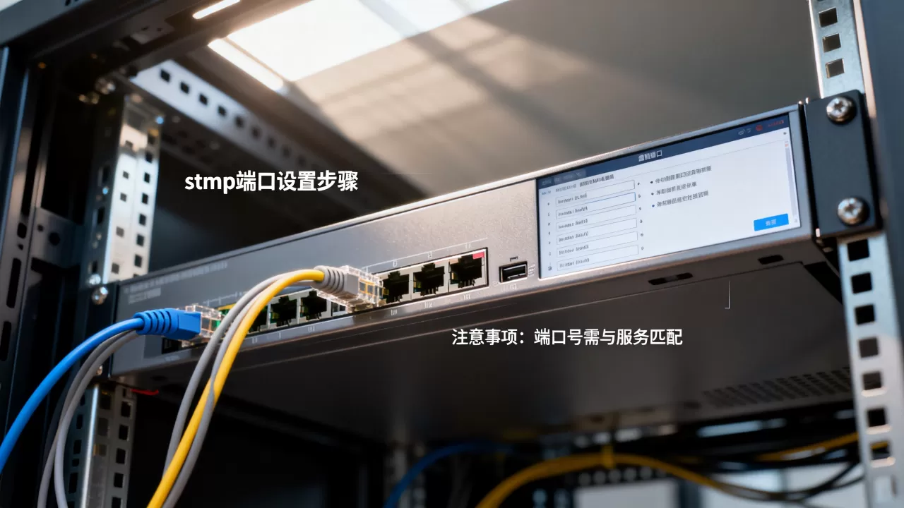 服务器配置stmp端口怎么设置，有哪些注意事项？