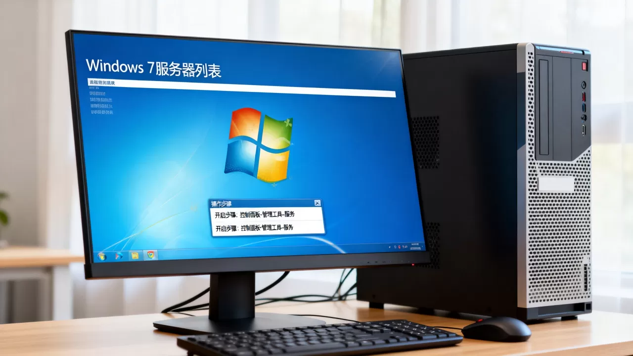 windows7操作系统有哪些服务器,怎么开启? windows7操作系统有哪些服务器,怎么开启?