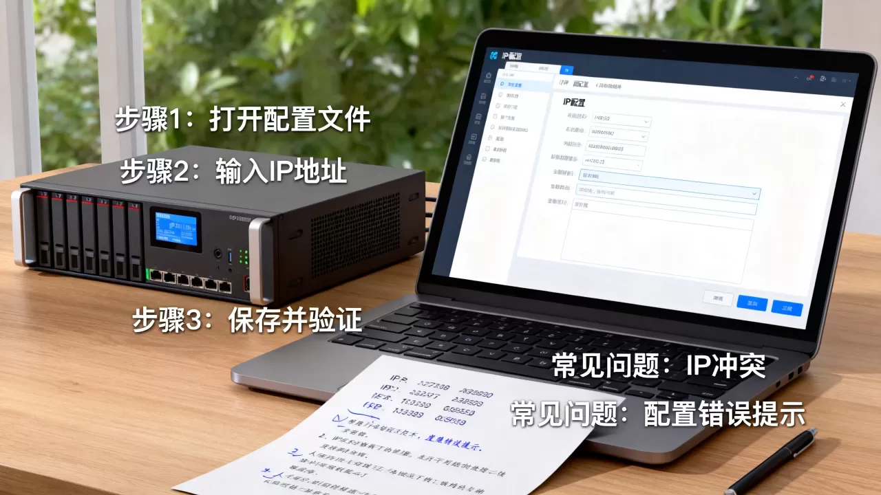 服务器配置IP文件的具体步骤是什么,常见问题有哪些? 服务器配置IP文件的具体步骤是什么,常见问题有哪些?