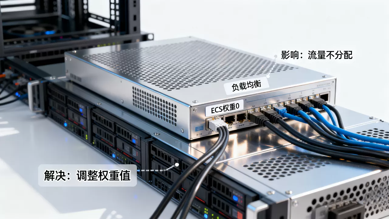 负载均衡后端ECS权重设置为0有什么影响?,如何解决? 负载均衡后端ECS权重设置为0有什么影响?,如何解决?