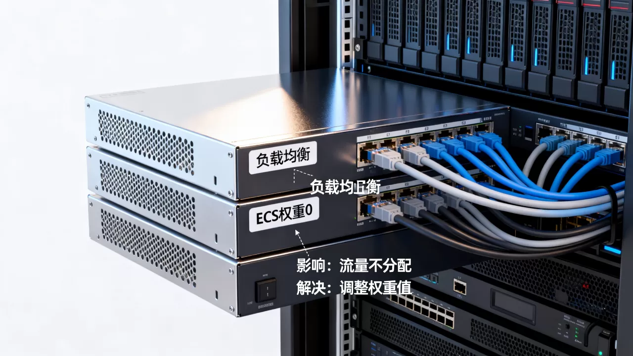 负载均衡后端ECS权重设置为0有什么影响?,如何解决? 负载均衡后端ECS权重设置为0有什么影响?,如何解决?
