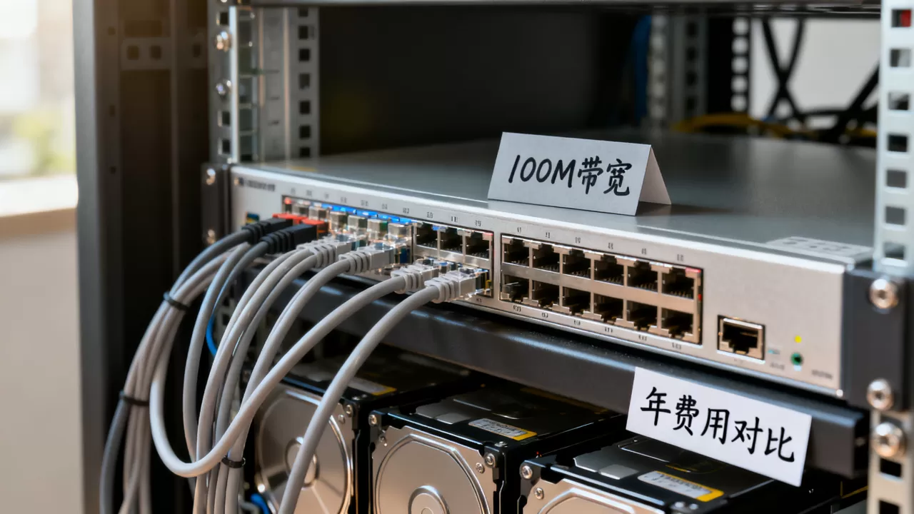 服务器100M带宽一年费用多少,哪家便宜? 服务器100M带宽一年费用多少,哪家便宜?