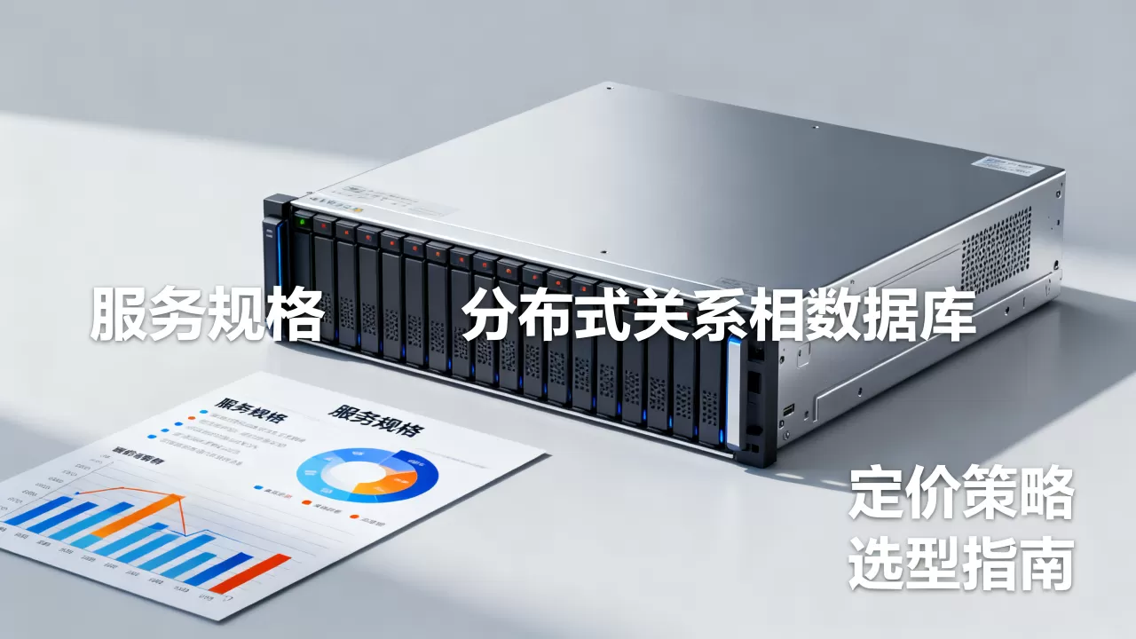 分布式关系型数据库服务规格和定价怎么样，怎么选？