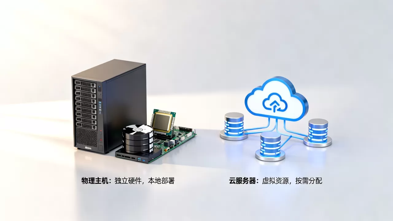 服务器物理主机和云服务器有什么区别?,怎么选配置 服务器物理主机和云服务器有什么区别?,怎么选配置