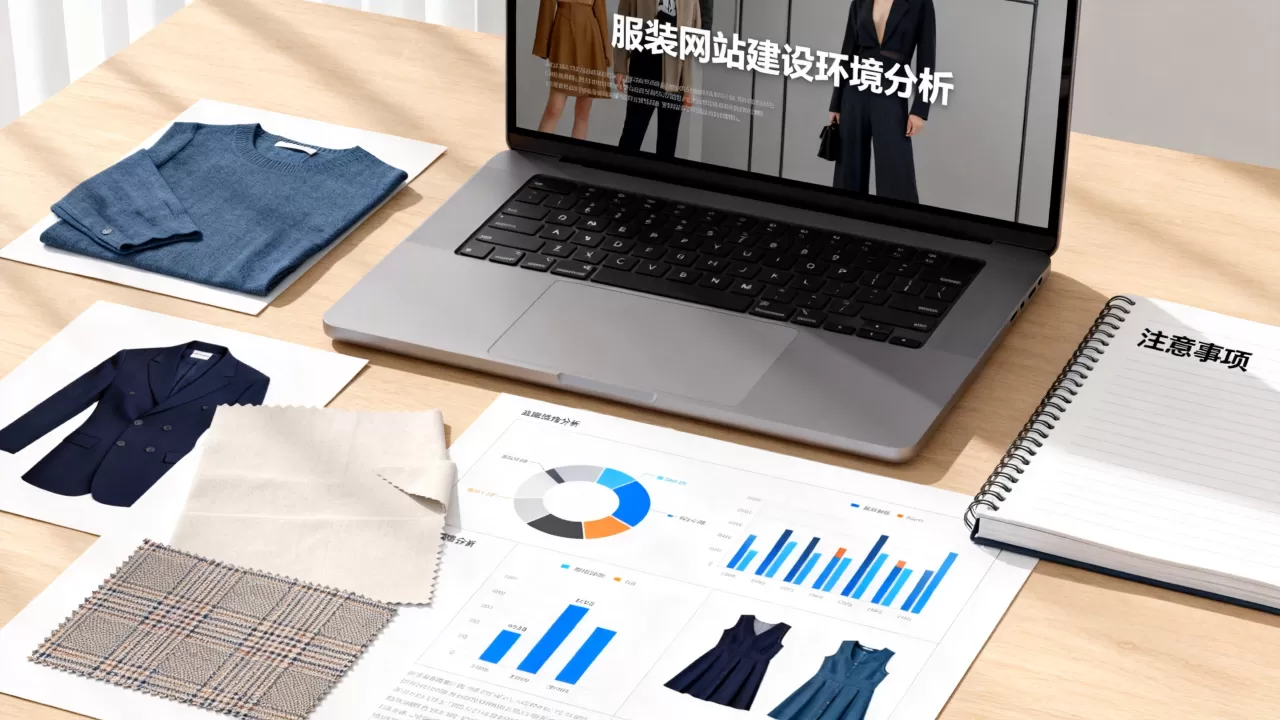 服装网站建设环境分析怎么做，有哪些注意事项？