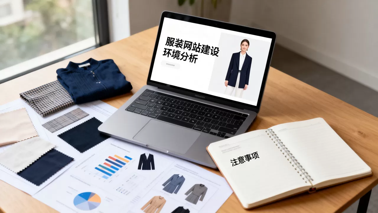服装网站建设环境分析怎么做，有哪些注意事项？
