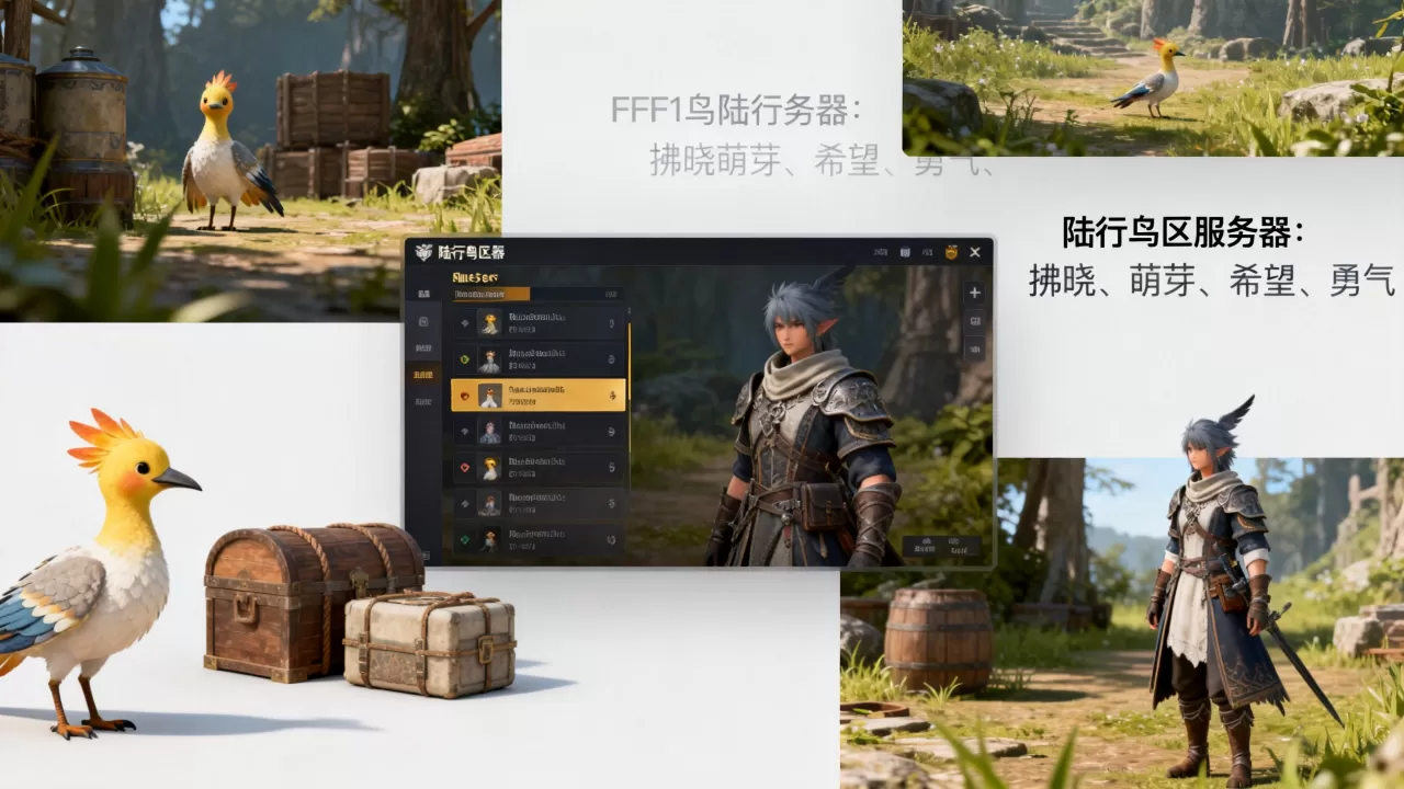 你知道FF14陆行鸟区有哪些服务器?,哪个好? 你知道FF14陆行鸟区有哪些服务器?,哪个好?