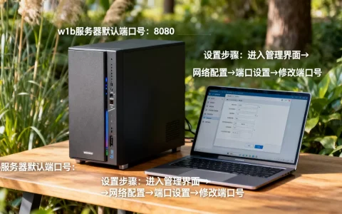 w1b服务器的默认端口号是多少？,怎么设置？