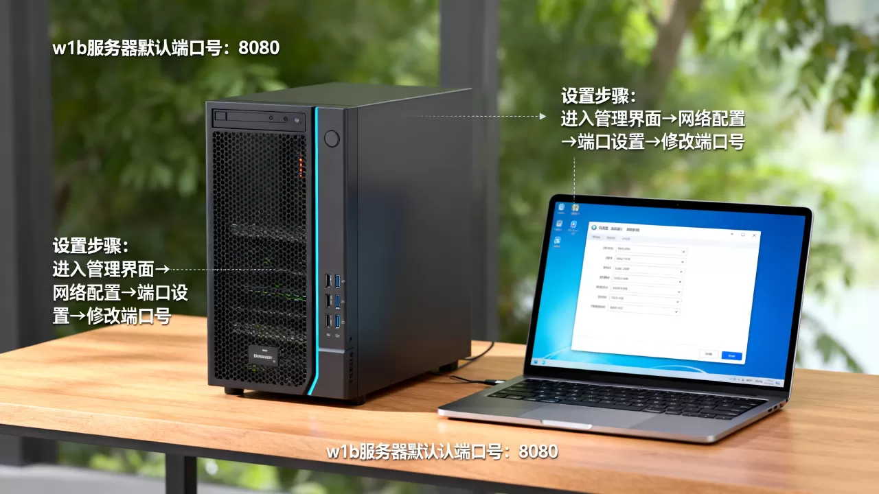 w1b服务器的默认端口号是多少?,怎么设置? w1b服务器的默认端口号是多少?,怎么设置?