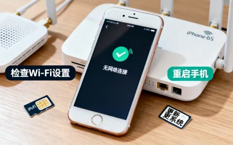 苹果6s怎么老是连不上网络服务器，怎么解决？