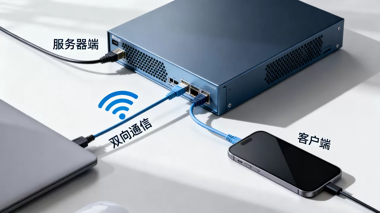 服务器与客户端双向通信是什么,怎么实现? 服务器与客户端双向通信是什么,怎么实现?