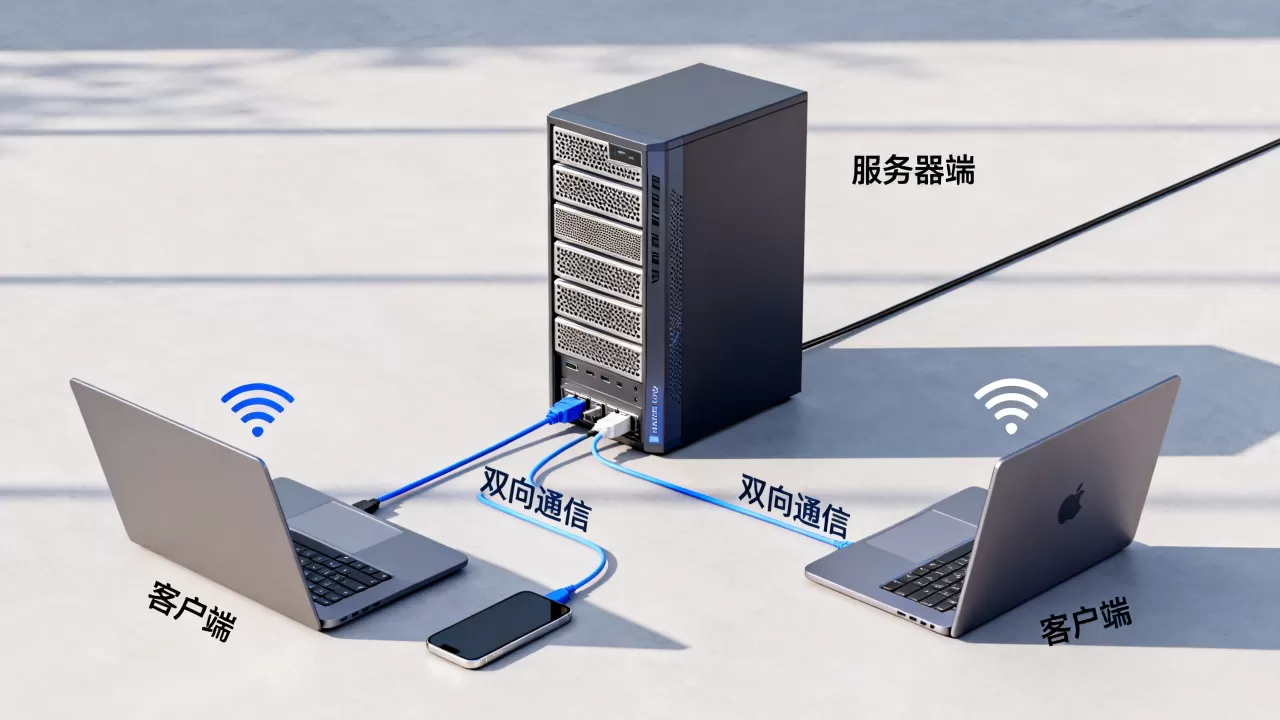服务器与客户端双向通信是什么,怎么实现? 服务器与客户端双向通信是什么,怎么实现?