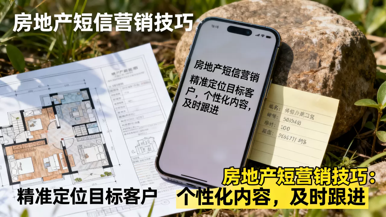 房地产短信营销有哪些技巧？，如何快速获客