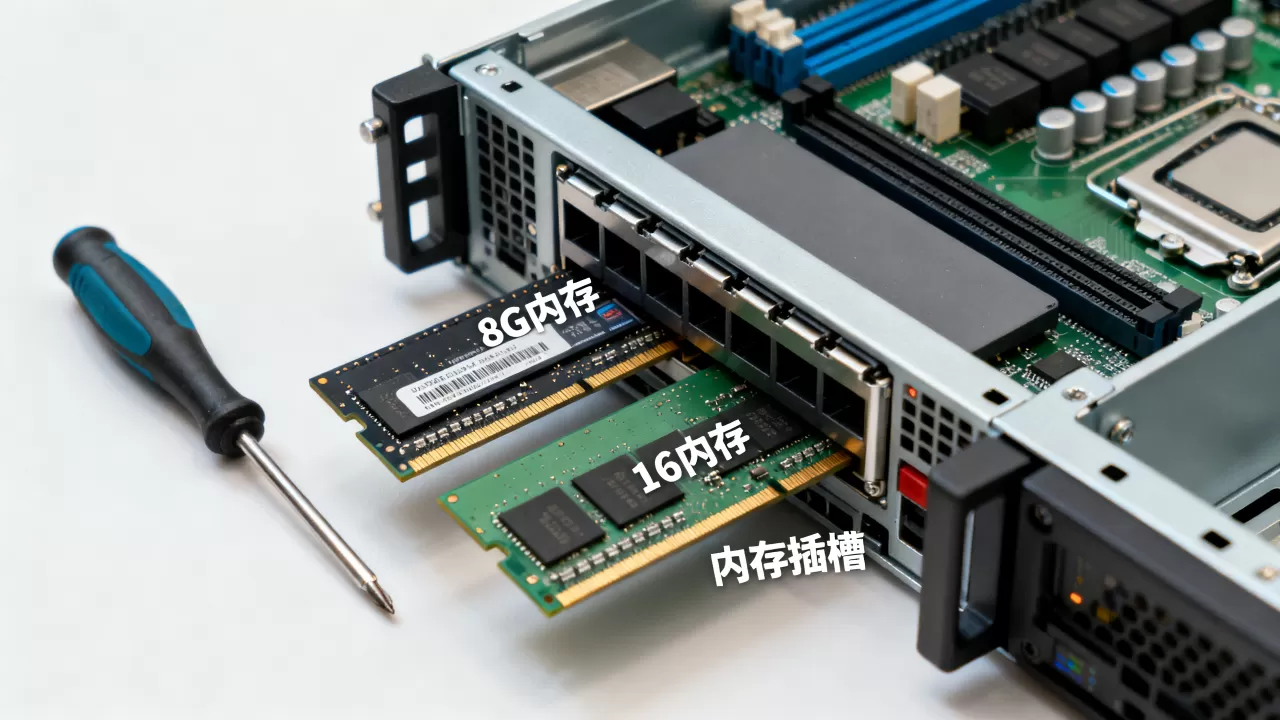 服务器8G内存换16G后为何显示8G,是什么原因 服务器8G内存换16G后为何显示8G,是什么原因