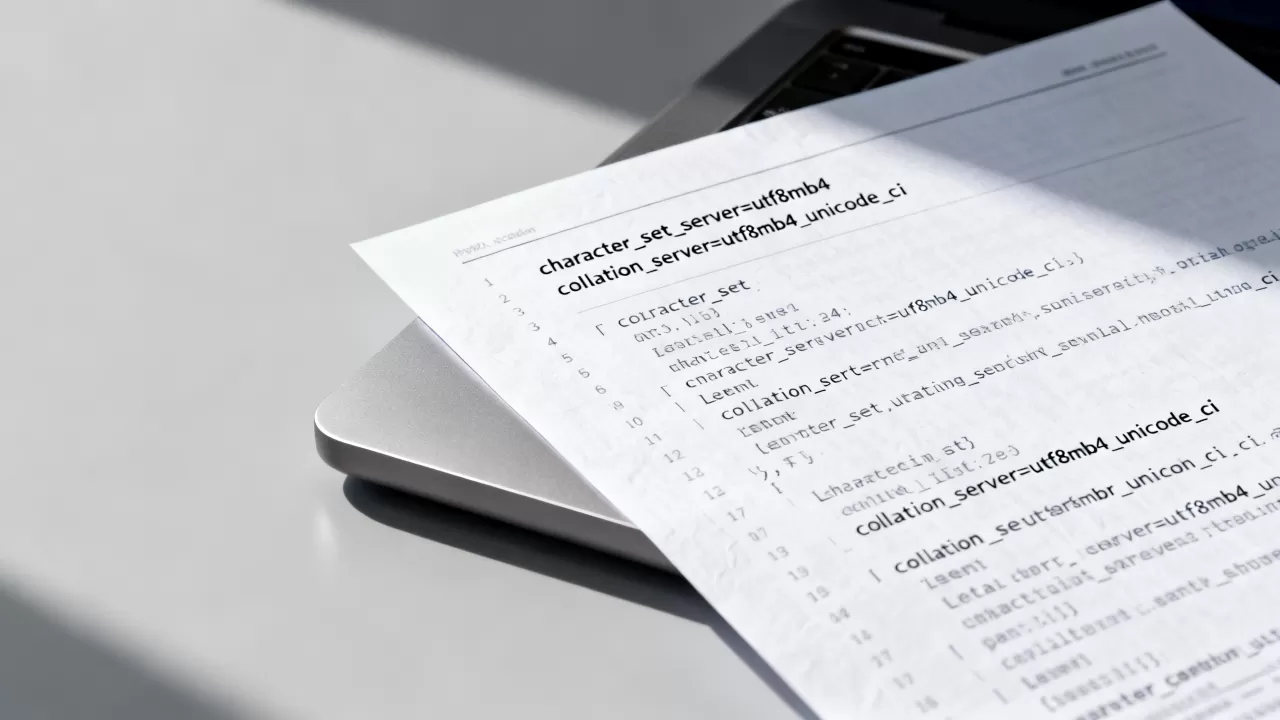 服务器上mysql编码配置文件怎么设置，有什么注意事项？