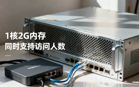 1核2G内存服务器能同时支持多少人访问，够用吗？