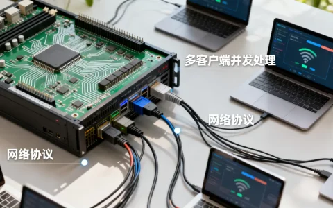 服务器如何同时处理多个客户端，实现原理是什么