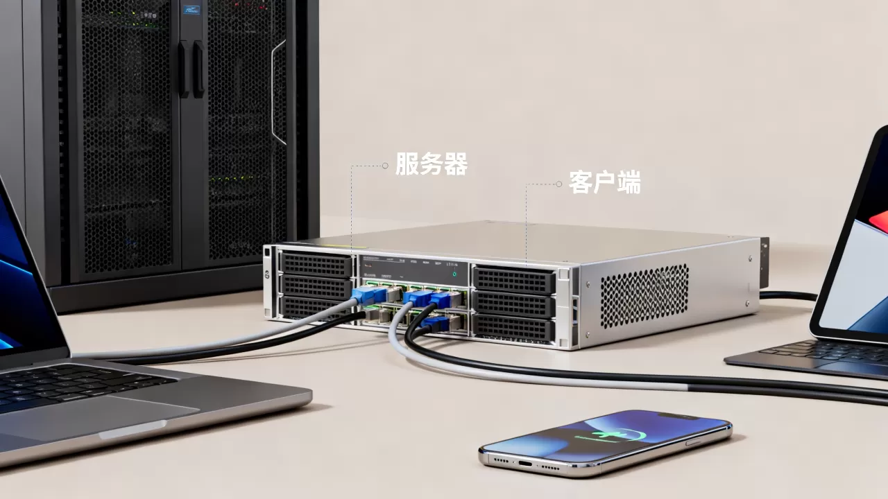 服务器和客户端有什么区别，如何区分服务器和客户端？
