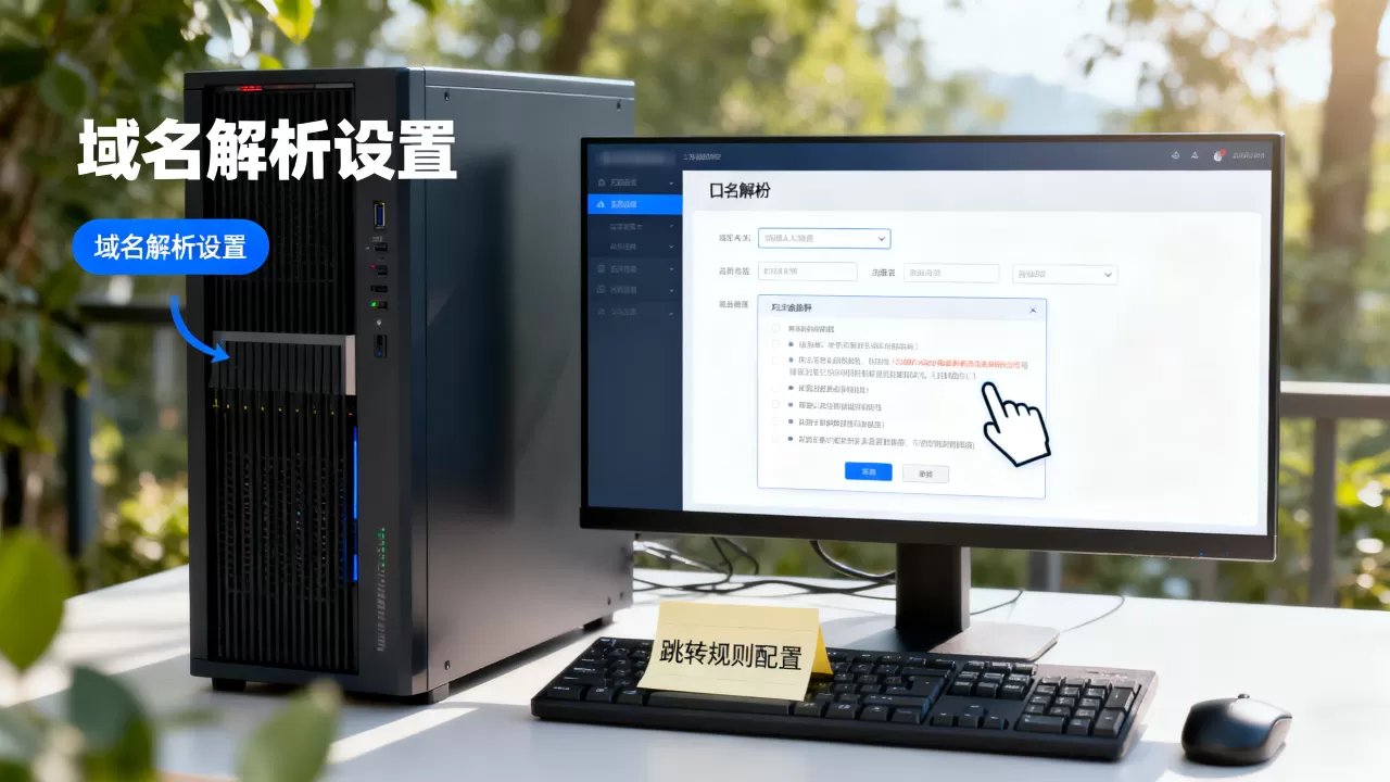 服务器配置域名跳转怎么操作?, 怎么设置? 服务器配置域名跳转怎么操作?, 怎么设置?