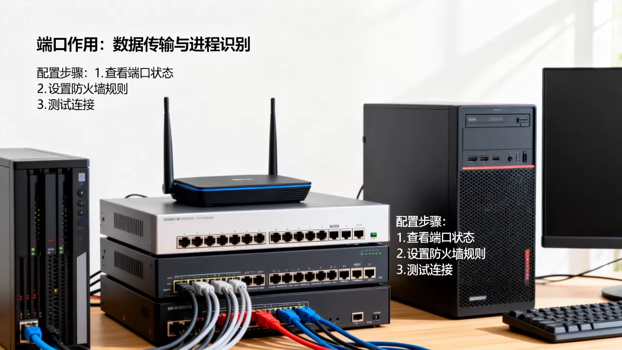 服务器和客户端端口的作用是什么？，如何配置？