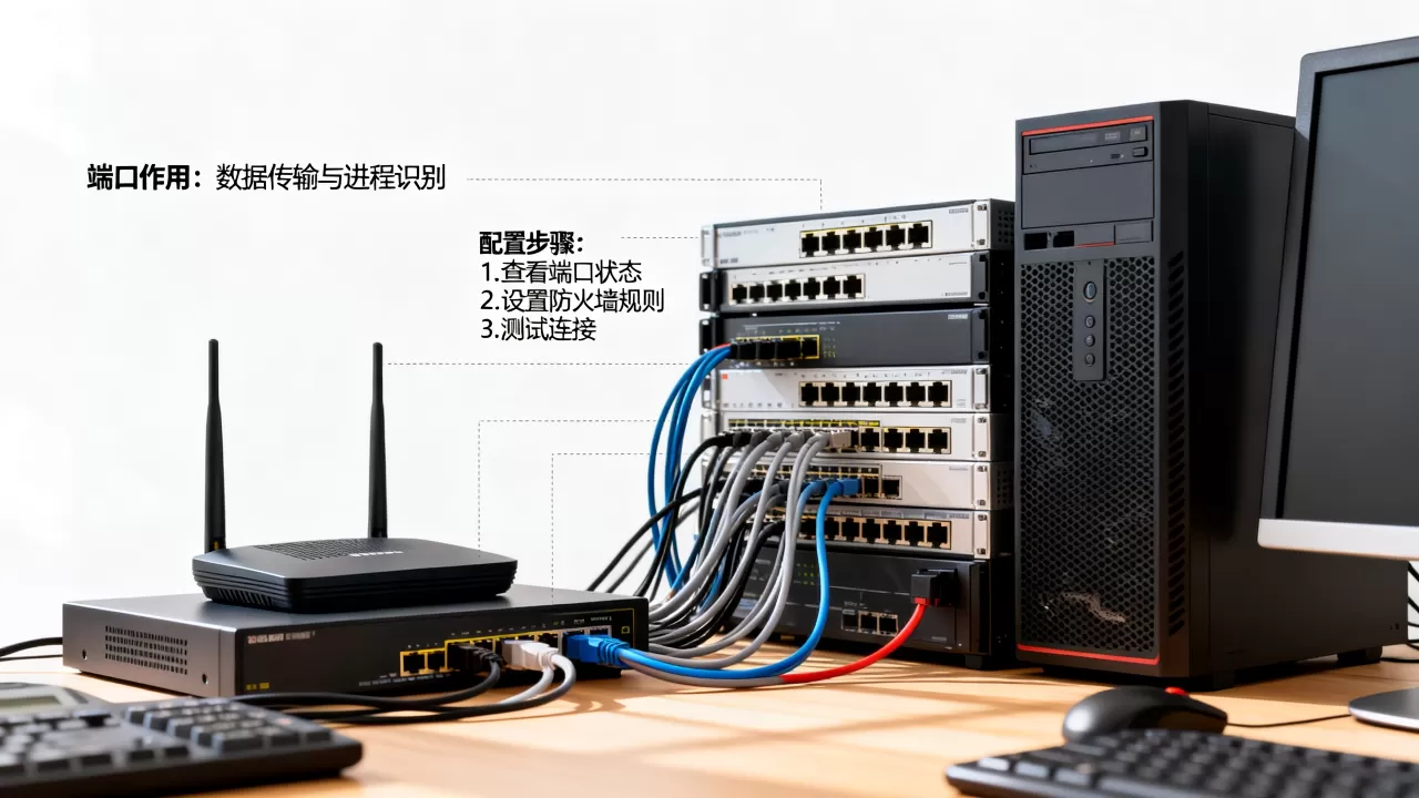 服务器和客户端端口的作用是什么？，如何配置？