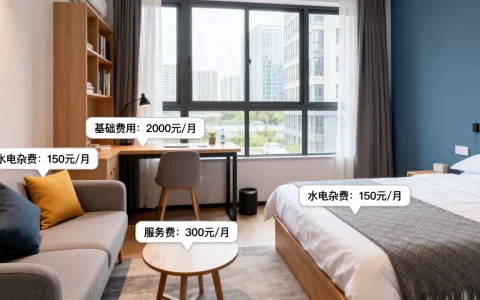 服务式单元的收费标准是什么？，怎么收费？