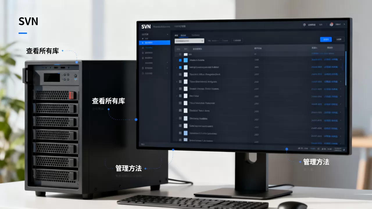 如何查看SVN服务器端所有库?,SVN库管理方法有哪些? 如何查看SVN服务器端所有库?,SVN库管理方法有哪些?