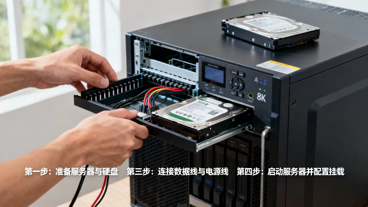 服务器如何挂载本地硬盘?,具体步骤有哪些? 服务器如何挂载本地硬盘?,具体步骤有哪些?
