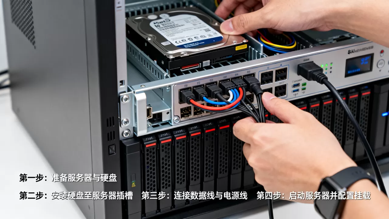 服务器如何挂载本地硬盘?,具体步骤有哪些? 服务器如何挂载本地硬盘?,具体步骤有哪些?
